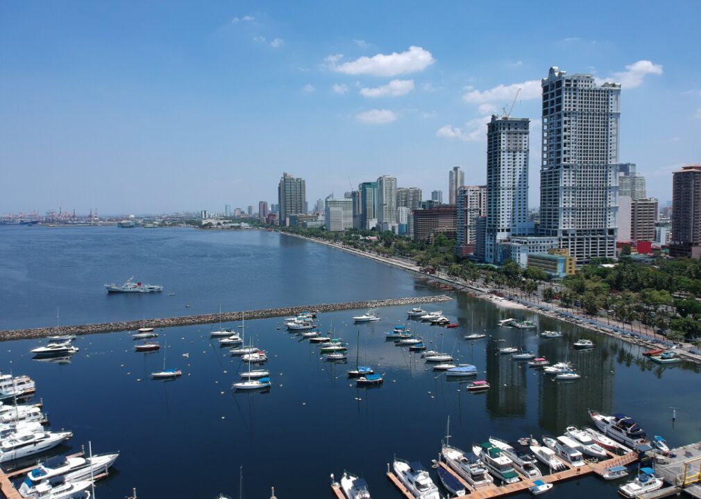Now: Manila Bay, Philippines